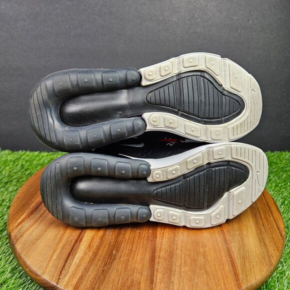 Nike Air Max 270 Womens Shoes Size 6 Black White Athletic Running Sneakers - Picture 12 of 13